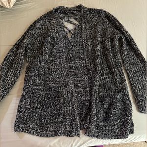 Grey cardigan